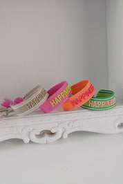 HICHIC Happiness GREEN KNITTED BRACELET