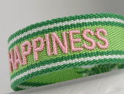 HICHIC Happiness GREEN KNITTED BRACELET